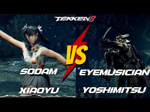 Tekken 8🔥 Sodam(Xiaoyu) VS Eyemusician(Yoshimitsu) Ranked Matches