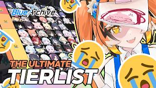 【2ND ANNIV DONATHON】My Blue Archive Tierlist😭😭😭😭😭😭