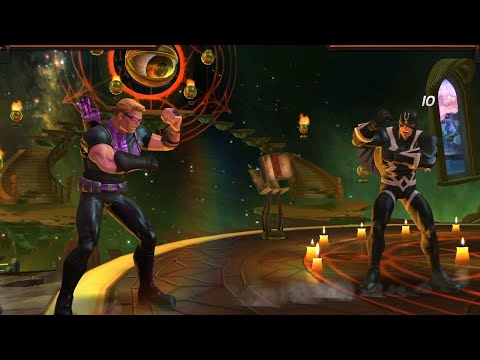 Hawkeye vs Black bolt Marvel Contest of Champions