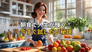 【驚愕】ダイエットより大事！朝の食事で「自己肯定感」が爆上がりする人、下がる人の決定的な違い  気持ちを切り替える方法