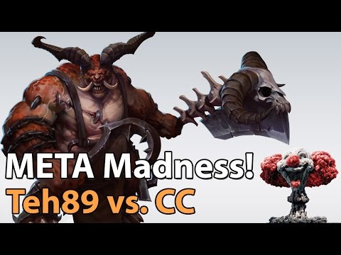 ► META MADNESS! Teh89 vs. CrowingCocks - Heroes of the Storm