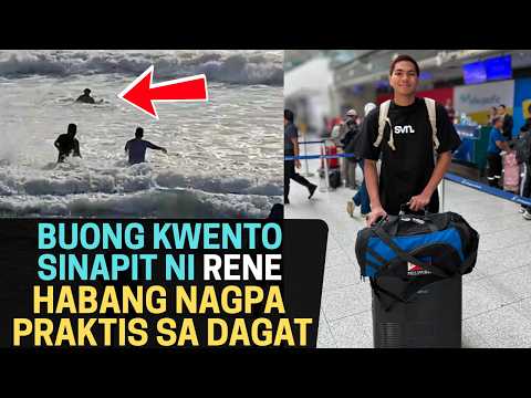 UPDATE AT BUONG KWENTO NG SINAPIT NG ATENEO PLAYER NA SI RENE BATERBONIA NALUNOD SA DAGAT NG AURORA