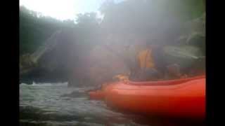 preview picture of video 'Big South Fork River KY Kayaking 2K12- Devils Jump'