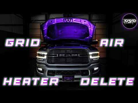 Cummins 6.7L Grid Air Heater Delete Installation!
