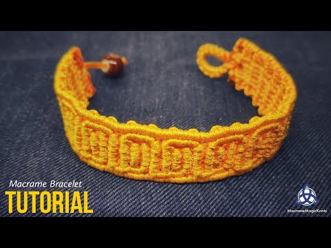 NEW Macrame Celtic Bracelet DIY Macrame Crafts