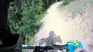 preview picture of video 'Panorama Downhill Mountain Biking - Hells Bells (Jump Trail)'