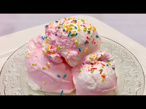Vanilla Ice Cream Recipe | Easy Homemade Vanilla Ice Cream | Layered Vanilla Ice Cream