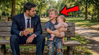 O GAROTO IMPLORAVA POR COMIDA PARA A IRMÃ FAMINTA… E A ATITUDE DO MILIONÁRIO MUDOU O DESTINO DELES