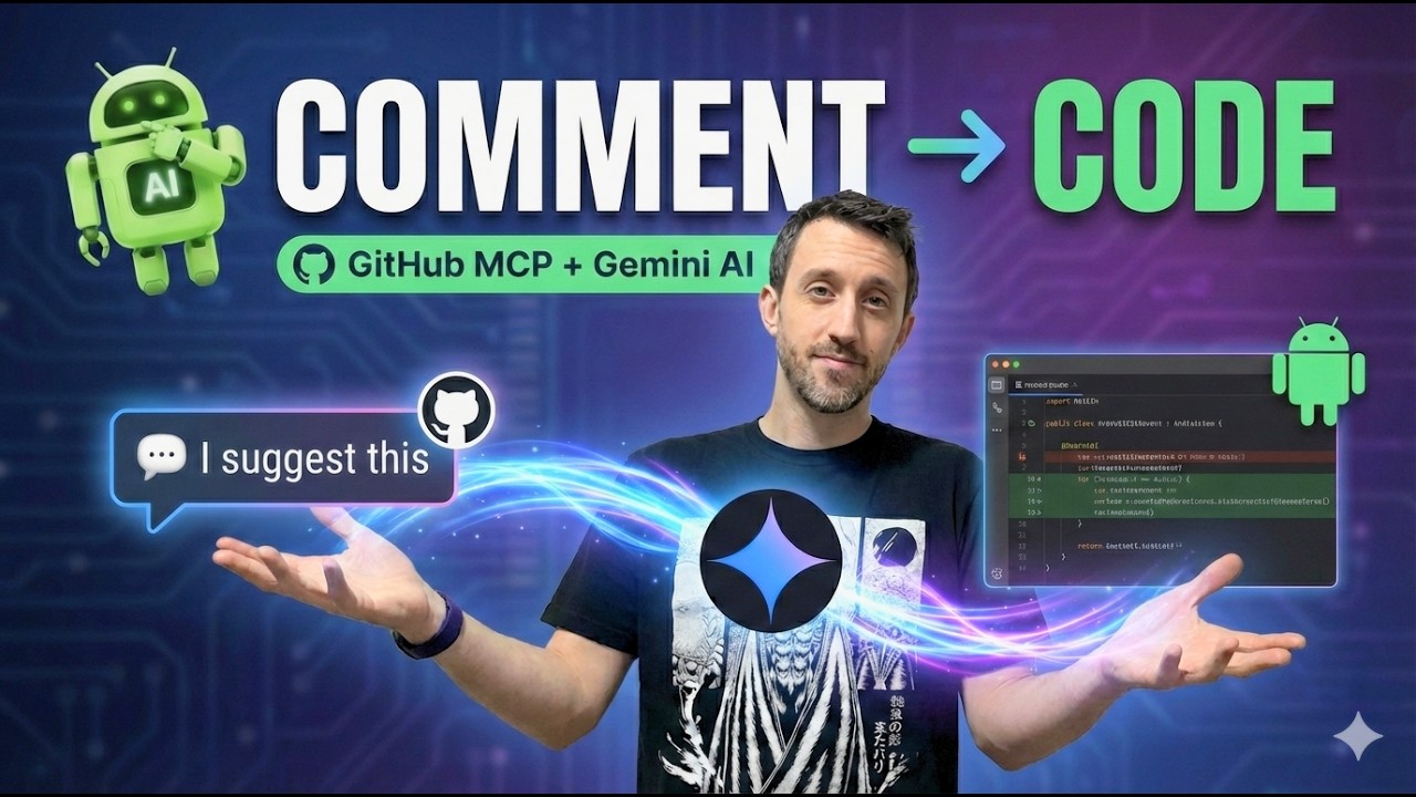 Generate Android Code from Pull Request Comments with GitHub MCP + Gemini