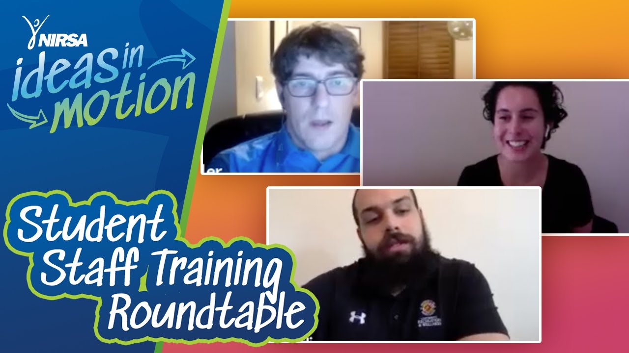 NIRSA Ideas in Motion: Virtual Student Staff Training Roundtable, June 15, 2020