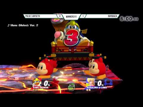 Project MSWii U: Pulse|Vayseth (D3) vs Rayquaza (RosaLuma)