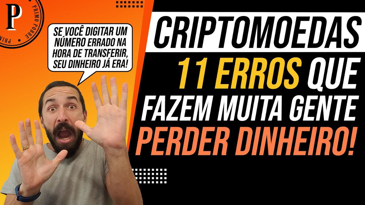 ERROS ao INVESTIR EM CRIPTOMOEDAS (CUIDADO para NÃO CAIR em GOLPES!) Sabia QUAL CRIPTOMOEDA COMPRAR!