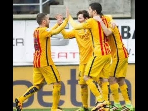 Eibar vs Barcelona 0-4 All Goals 6-3-16