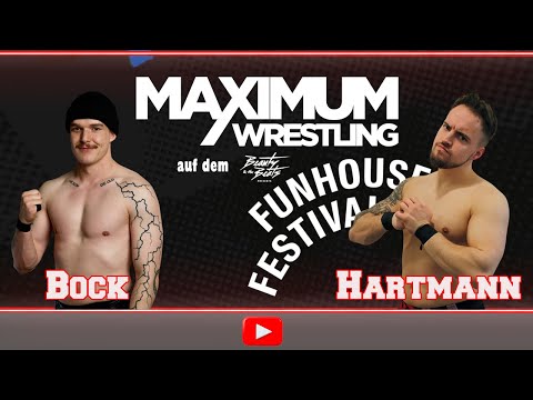 Maximum Wrestling Funhouse Festival 2024: Niklas Bock vs. Kevin Hartmann