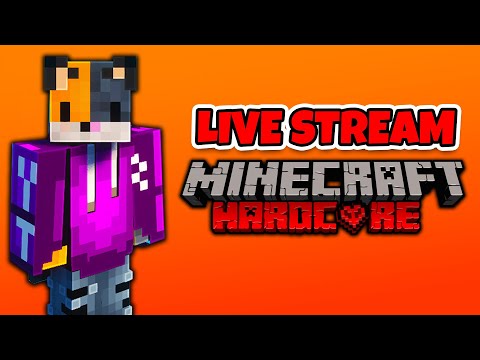 Sahni - Minecraft Hardcore Survival ⛏ CHILL & RELAXING 🔴 Live Stream #minecraft