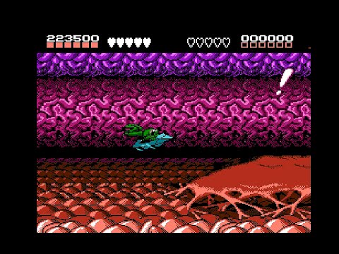 Battletoads (NES) Level 3 | Turbo Tunnel