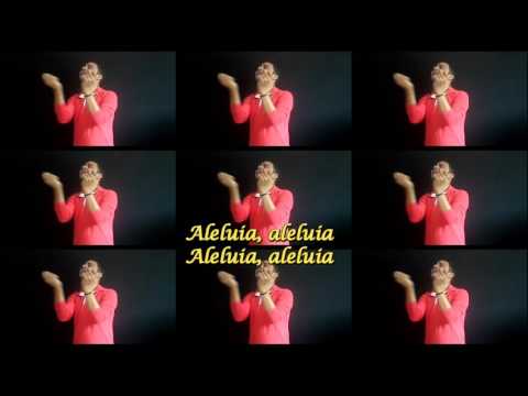 Aleluia Hallelujah em LIBRAS