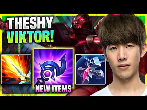 THESHY PICKS VIKTOR WITH NEW ITEM LUDENS TEMPEST! - IG TheShy Plays Viktor Top vs Aatrox!