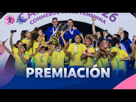 PREMIACIÓN | CONMEBOL SUB20 FEMENINA 2026