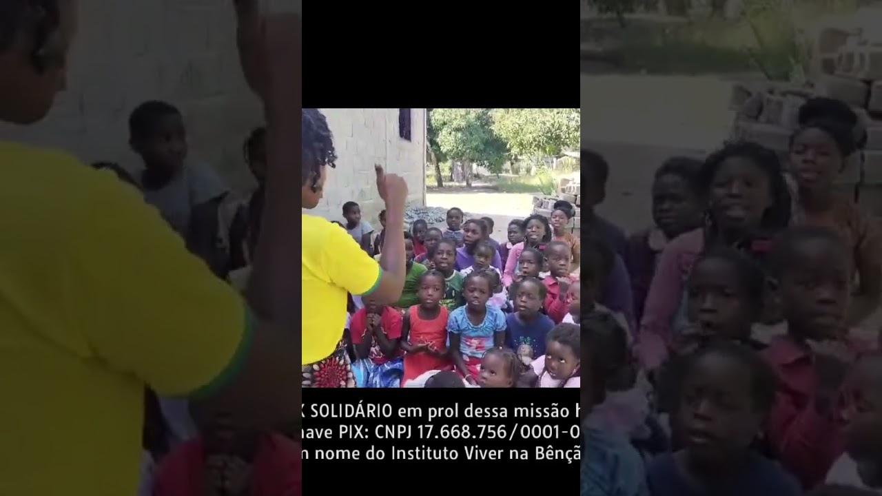 Conheça o projeto humanitário que realizamos em Moçambique na África