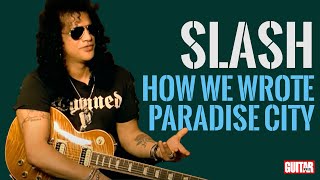 Slash teaches Paradise City and More!