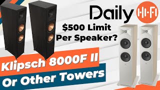 Video thumbnail for Klispch RP 8000F II Or Something Like The JBL Stage 280F? by Daily HiFi