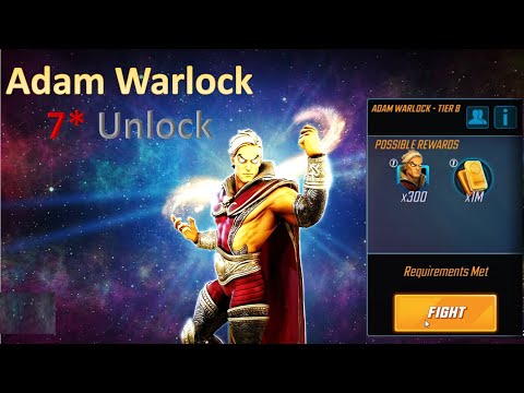 Adam Warlock 7 star unlock   Marvel Strike Force