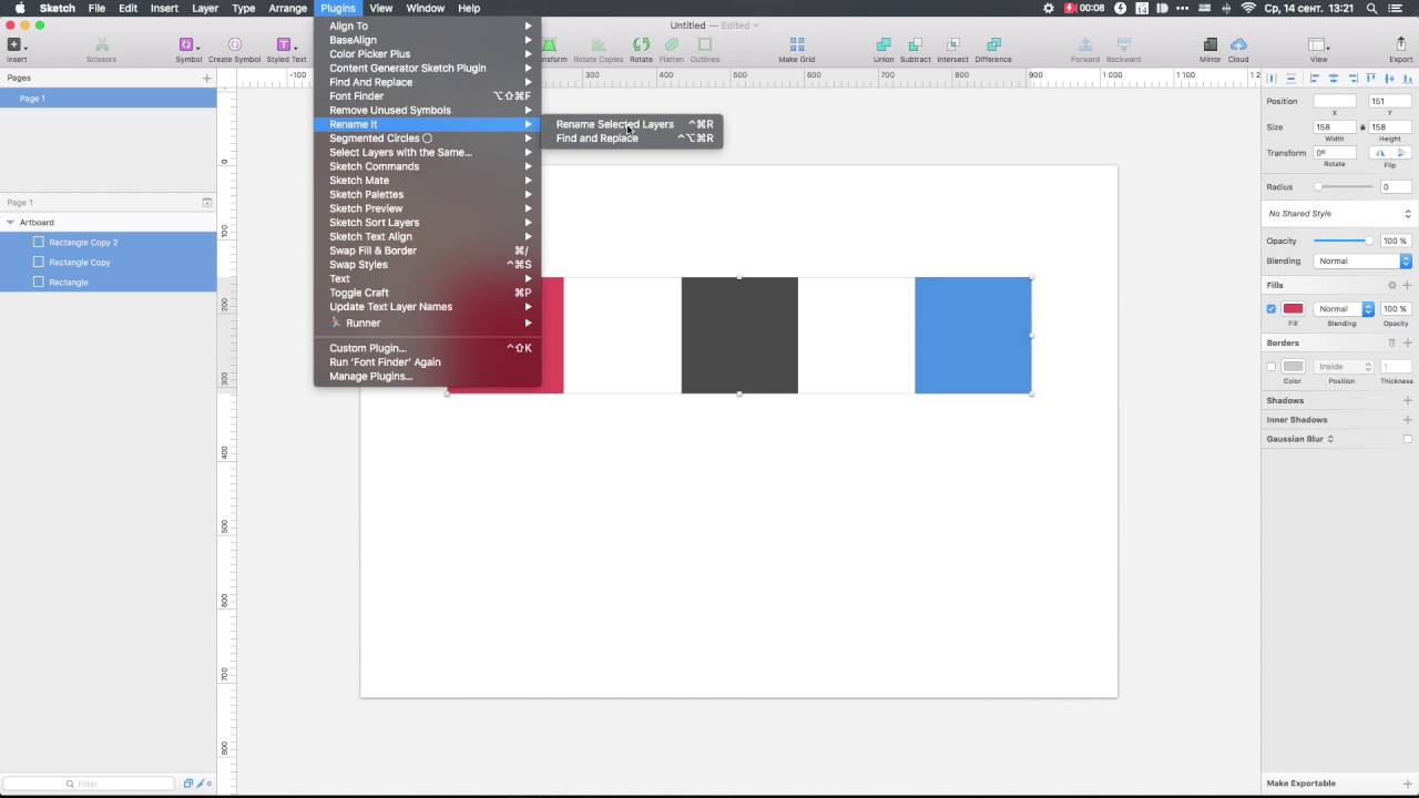 RenameIt Sketch Plugin