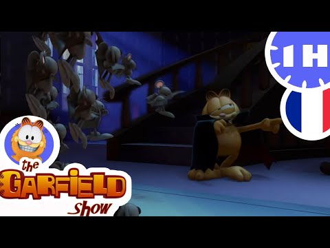 😼Garfield devient un vampire !🧛 Compilation drôle de dessin animé