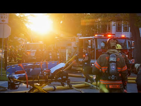 5/31/22 Buffalo FD 3rd Alarm Structure Fire 110 Massachusetts Ave