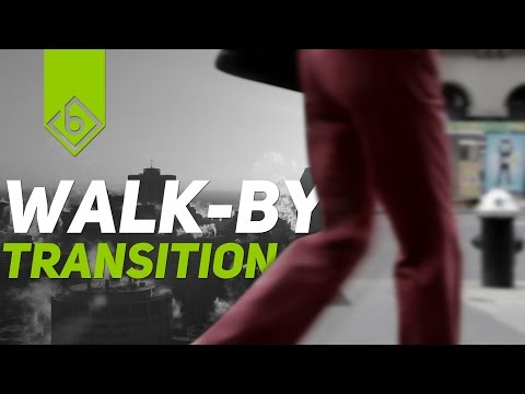 How To Create Walk-By Transition - Sony Vegas Tutorial