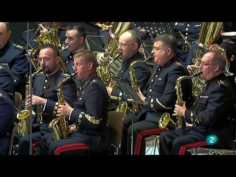 Banda de Musica de Infantería de Marina- "Ganando Barlovento" Marcha Militar R. Sáez de Adana