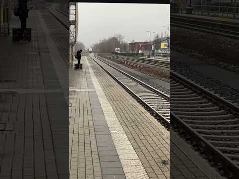 Very quiet, Bramsche train station, this village belong to Osnabrück (Bitte abonnieren)Danke