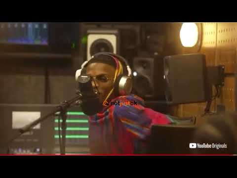 Wizkid Creating New Music Live on YouTube! Amazing!!! 🔥🔥🔥
