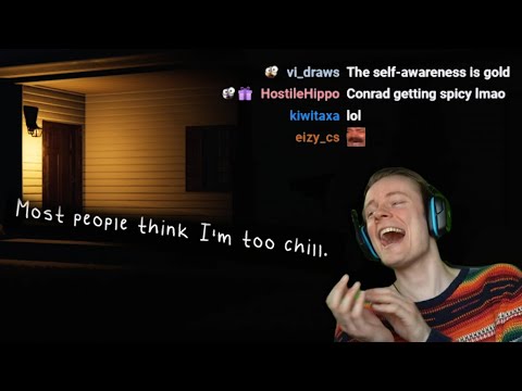 Conrad and his self-awareness