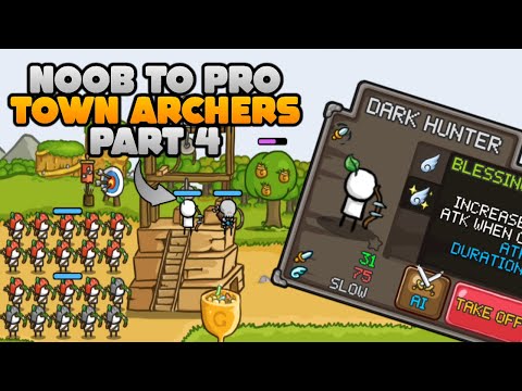 , title : 'NOOB TO PRO using TOWN ARCHERS Episode 4, The DARK HUNTER | GROW CASTLE'