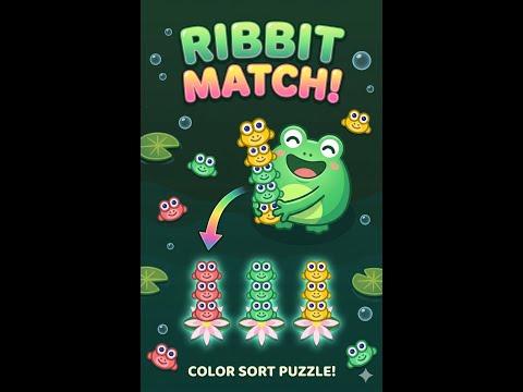 Ribbit Match! Frog Sort Puzzle