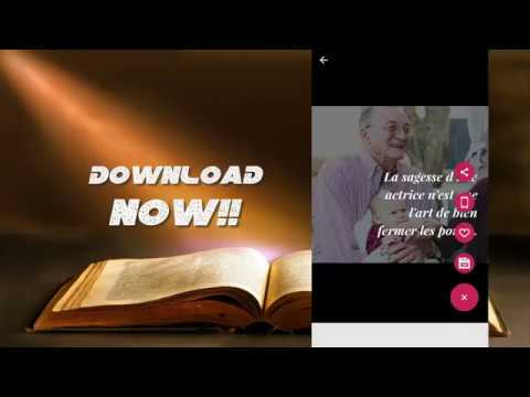 Citations de Sagesse Video