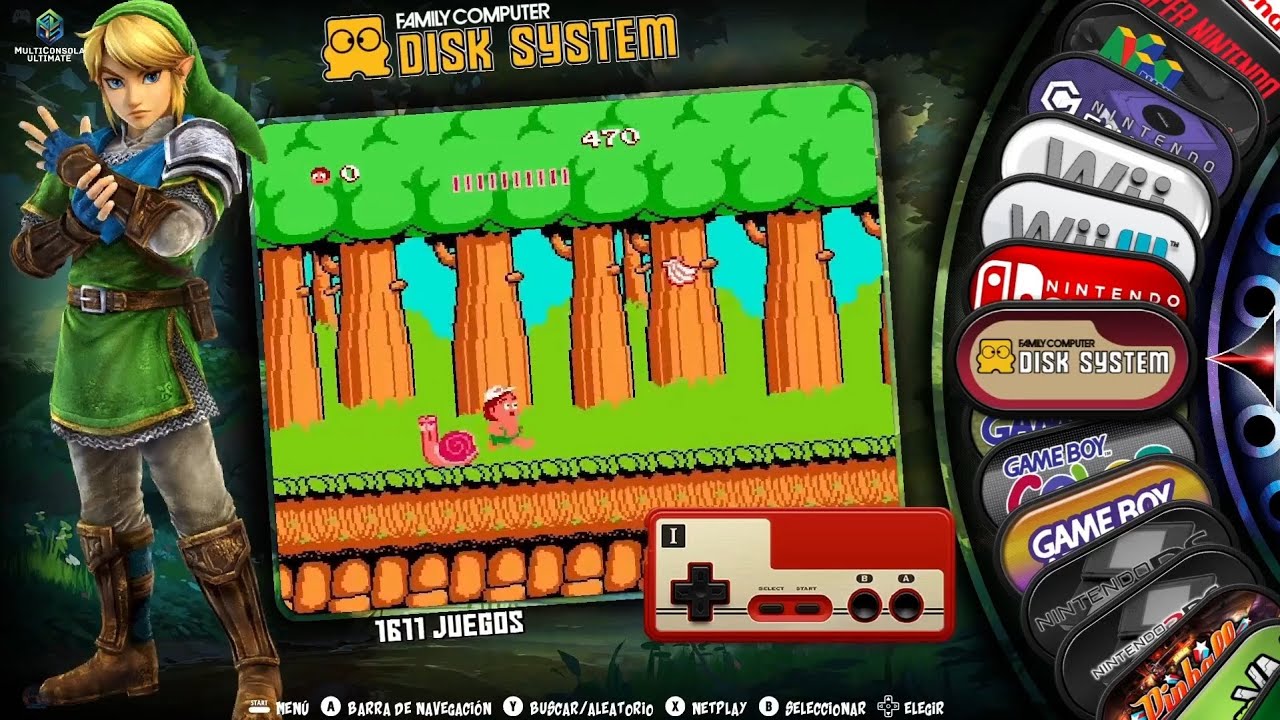 1605 Juegos de Family Computer System