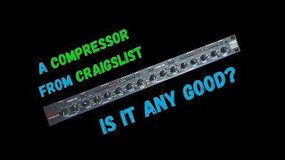 Video thumbnail for Craigslist Gear Finds #1: DBX 1066 Compressor/Gate by Primrose Productions Music