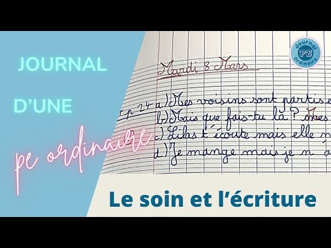 AMELIORER LE SOIN DES CAHIERS ET L'ECRITURE DES ELEVES