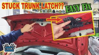 How To Fix A Stuck Trunk Latch (Andy’s Garage: Episode - 387)