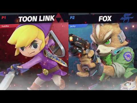 HKSBC Monthly Tournament for March 2020 - LR2 Jacky CKF (Fox) vs YukiNe (Toon Link) - SSBU