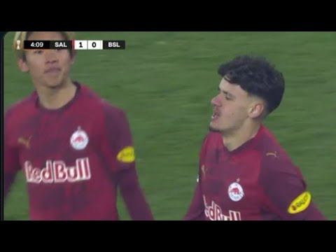 Kerim Alajbegovic Goal | Red Bull Salzburg vs FC Basel 3-1 | Highlights | UEFA Europa League 26/27