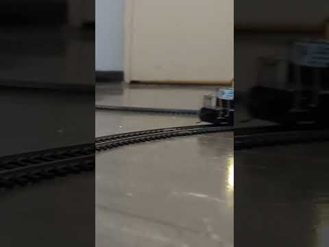 My HO scale NS SD40-2 in my dorm room #shorts #norfolksouthern #SD40-2