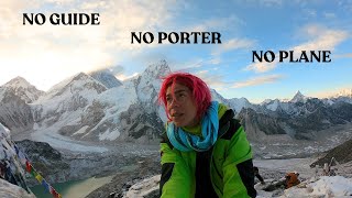 How to Trek to Everest Base Camp on a Backpackers Budget | Solo Trek to Everest Base Camp