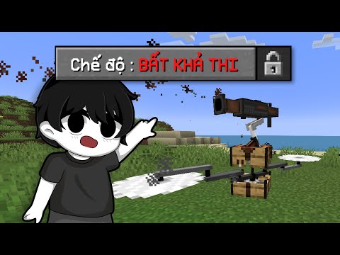 PHIÊN BẢN MINECRAFT KHÓ CHỊU NHẤT TÔI TỪNG CHƠI
