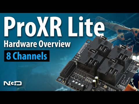 8 Channel USB Relay Controller ProXR Lite High Power Hardware Overview