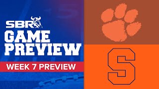 College Football Week 7 Preview 🏈 | Clemson vs. Syracuse NCAAF Odds And NCAAF Picks