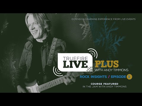 🎸Andy Timmons' Live Plus: Rock Insights, Episode 01 - Intro - Guitar Lessons
